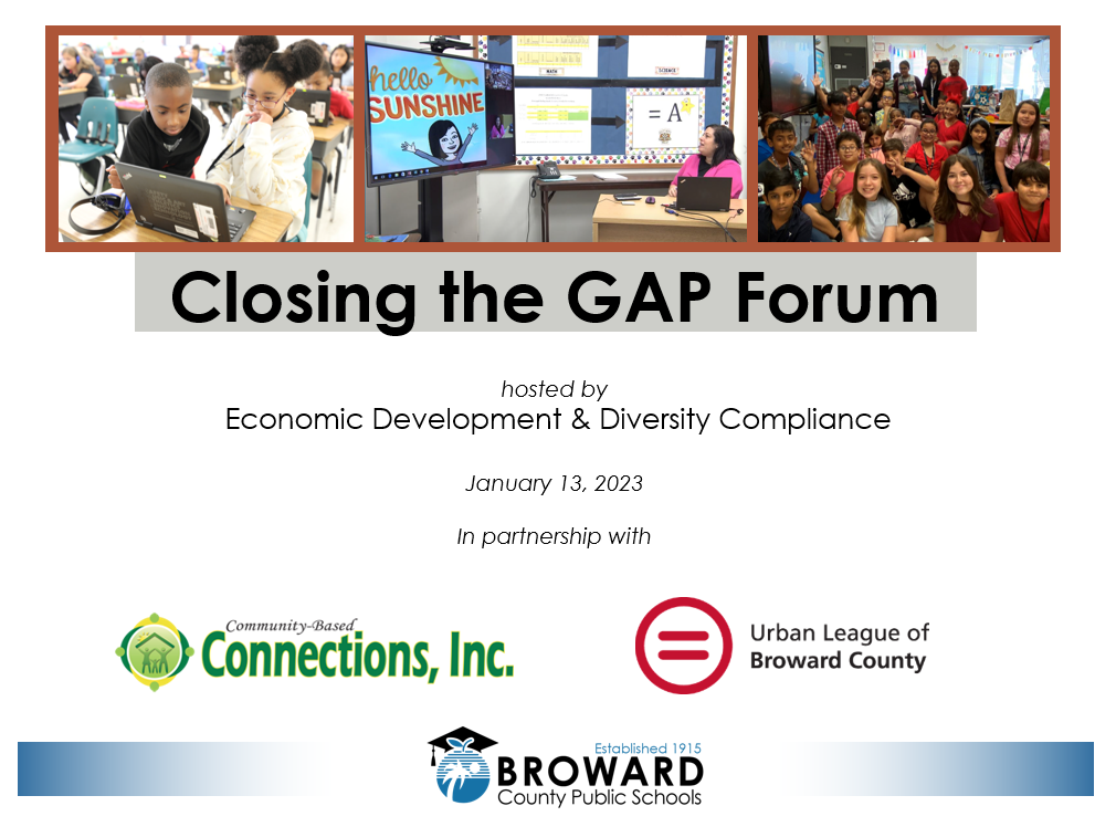 Closing the GAP Forum
